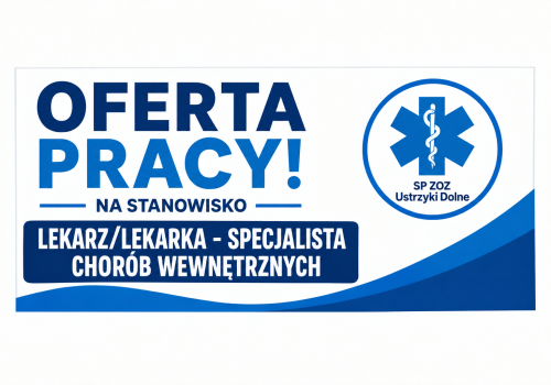 Oferta pracy dla lekarza/lekarki – specjalisty chorób wewnętrznych